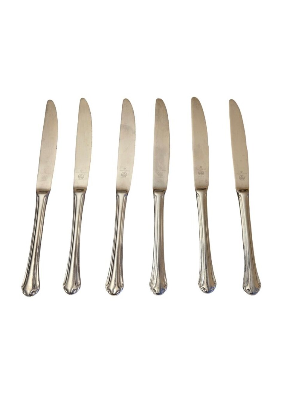 Pfaltzgraff Stainless Steel Butter Knives Set Of 6 Durable Elegant